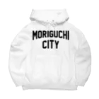 JIMOTO Wear Local Japanの守口市 MORIGUCHI CITY ビッグシルエットパーカー