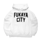 JIMOTO Wear Local Japanの深谷市 FUKAYA CITY ビッグシルエットパーカー