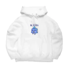 うなさか(UnasakaKon)の幸せを探す青い鳥 Big Hoodie