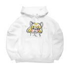 はなぺちゃよんそくほこうのガーリーブヒ「SUKI」 Big Hoodie