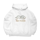 柔術イラストレーションのサイドポジション Big Hoodie