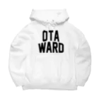 JIMOTOE Wear Local Japanの大田区 OTA WARD Big Hoodie