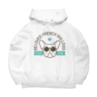 【公式】まるいねこのフレンチ・ブルドッグ 2 Big Hoodie