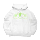 まんまるいやしどうぶつ🍀のたつのおようふく🐲しっぽつき🐉 Big Hoodie