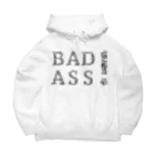 SANKAKU DESIGN STOREのからくりナットでBAD ASS! ビッグシルエットパーカー