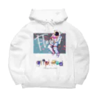 ずしきのFlower Big Hoodie