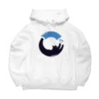 NOBODY754のCat from tube Big Hoodie