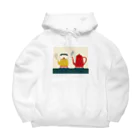 ゆのきの木のやかん・ポット Big Hoodie