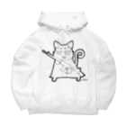 __HEARTBEAT__のぐへねこ Big Hoodie