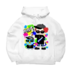 秘密結社(ㆁөㆁ)青い鳥のギャングスタ＆唯我HIPHOP丸シリーズ Big Hoodie