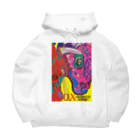 3eyesのZODIAC ox（丑） Big Hoodie