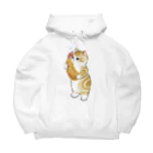 mofusandのえびふらいに恋するにゃん Big Hoodie