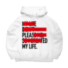 goodygodty（グッディゴッティ）のwho can't enjoy a life. Big Hoodie