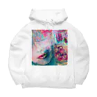 Flowing Art のSilence Big Hoodie