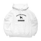 onehappinessのONEHAPPINESS　ミニチュアピンシャー Big Hoodie