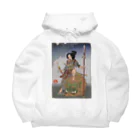 nidan-illustrationの"武者絵" Big Hoodie