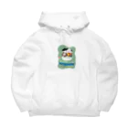 wokasinaiwoの牛たちの饗宴 Big Hoodie