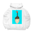 the factory art shopの知恵の実 Big Hoodie