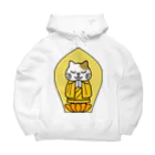 田中ひろみ(usagitv)の猫ほとけさま Big Hoodie