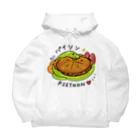 シェリーズワールドのPython Pie Thon パイソン　可愛い蛇 Big Hoodie