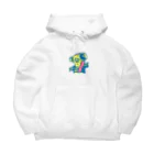 福ハナ夫（フクハナ商店）公式のトイレット兄弟の兄のほう Big Hoodie