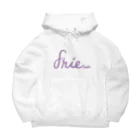 bonheur ∞ infini ボヌールアンフィニの【２色】purple logo Big Hoodie