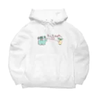 momomo_0w0_のみどりのモンスターとマンドレイク  いとでんわ Big Hoodie