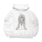 真珠子のもう寝る時間だよちゃん Big Hoodie