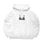 monaのシンプルなブラ Big Hoodie