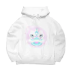 モモイロショップの中華風獅子舞 Big Hoodie