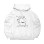 ⚢へけ⚣のたばこ吸っちゃうウサギさん Big Hoodie