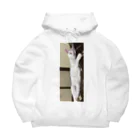 猫の雑貨屋のマロ Big Hoodie