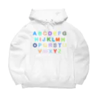 aotakunの『 ローマ字 』 ビッグシルエットパーカー Big Hoodie