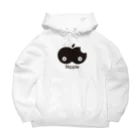 terrasunの カエルの国　Nipple Big Hoodie