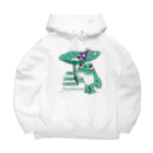 イラスト MONYAAT のオレサマガエル Big Hoodie