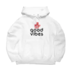 GOODVIBES_ORIGINALのGOODVIBESロゴ Big Hoodie