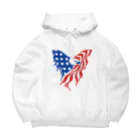 Fred HorstmanのAmerican Bald Eagle Big Hoodie