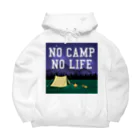 DRIPPEDのNO CAMP NO LIFE-ノーキャンプ ノーライフ- ビッグシルエットパーカー