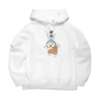 おてらデザインズのげだつくん Big Hoodie