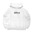 be Lazy の5R+A Big Hoodie