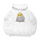 *KAKAPO*の*KAKAPO*のふんわりオカメインコちゃん(のまる) Big Hoodie