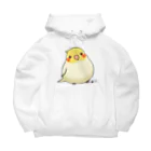 *KAKAPO*の*KAKAPO*のふんわりオカメインコちゃん(るちの) Big Hoodie