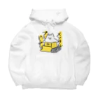 uconecoのお店やさんのneco on メンタルブルドーザー Big Hoodie