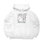 momolove の液体ねこ Big Hoodie