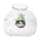 ちよよの憂い猫 Big Hoodie