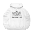 HORSMART公式ショップの色選べます『HORSMARTオリジナル商品』 ビッグシルエットパーカー