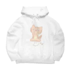 🈂️の猫がキャット驚いた！ Big Hoodie