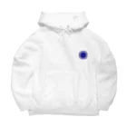 旭日旗の旭日堂の 【青色旭日旗】シリーズ Big Hoodie