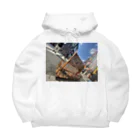 P.O.Humanのステッカー　グラフティ Big Hoodie