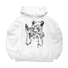 おかっぱミユキのセクシーなうしちゃん Big Hoodie